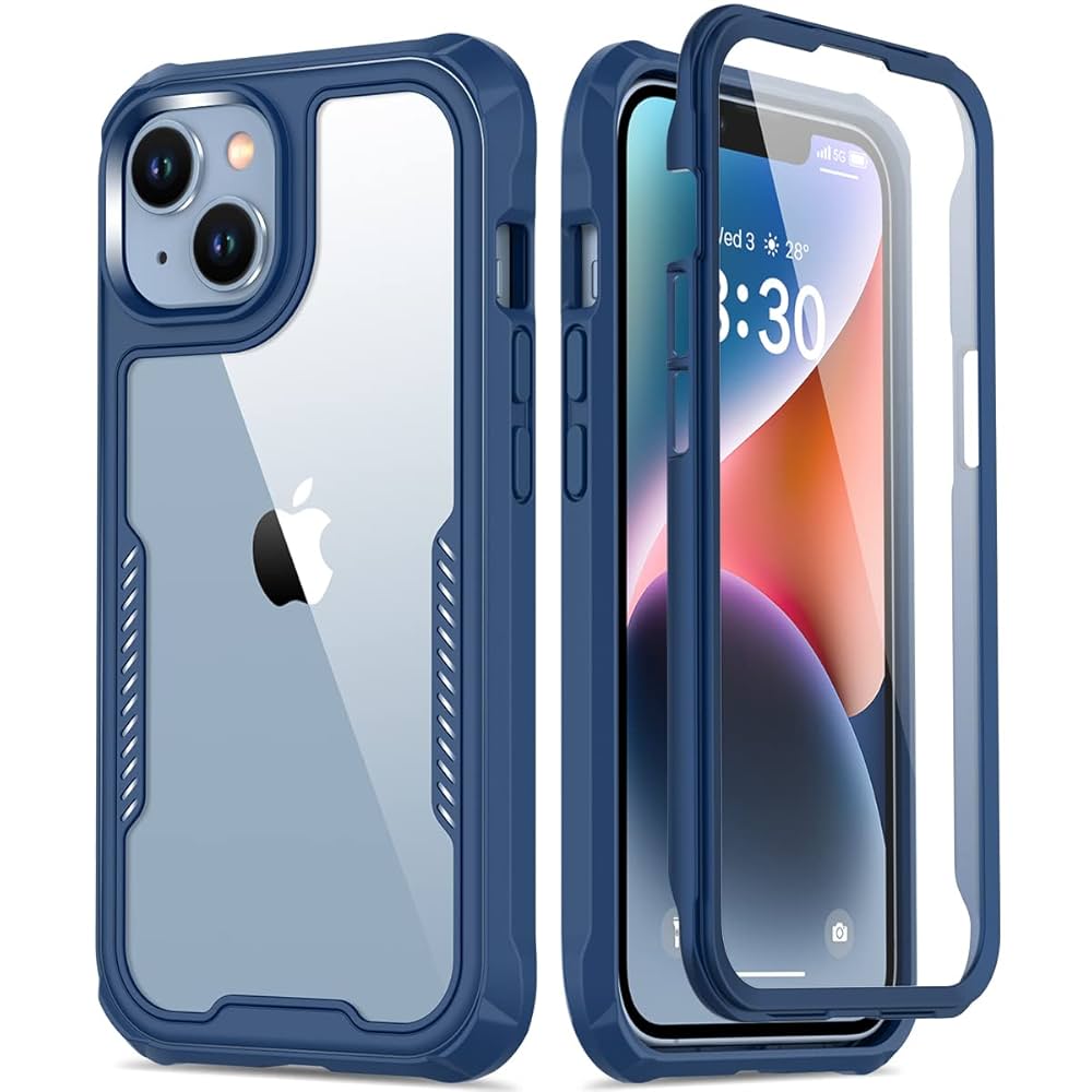 Amazon.com: FUNMIKO for iPhone 14 Clear Case with Touch